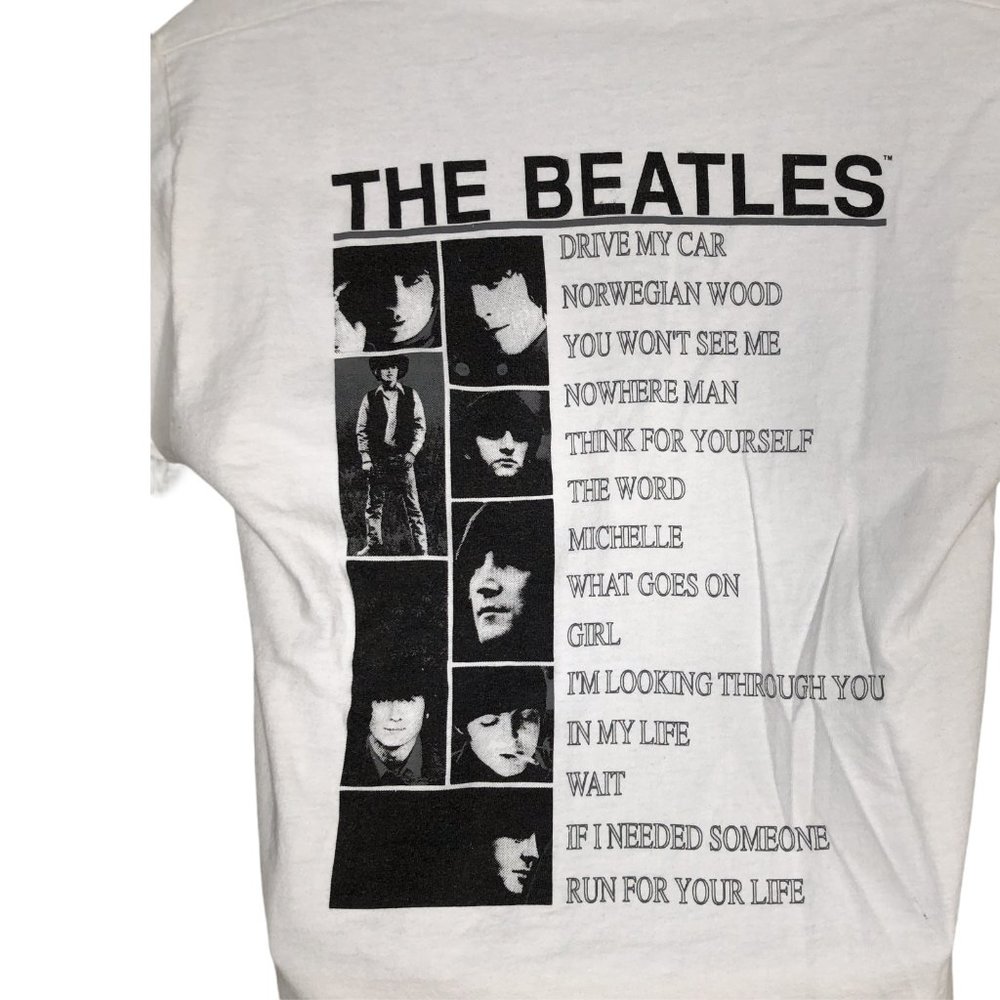 Vintage Beatles Rubber Soul band T Shirt. 1990 - Picture 4 of 5